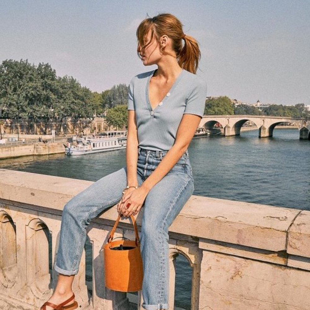 Sezane Maurice T-Shirt size S
